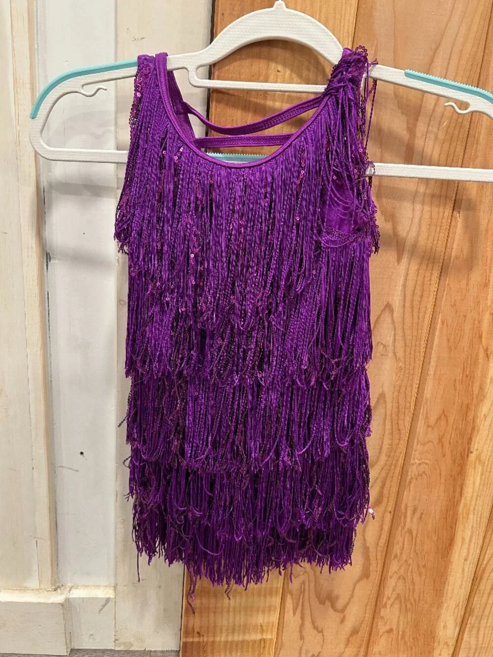 Purple Flapper Dress/ Dance Costume